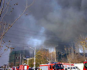 南京火灾南京一小区发生火灾
